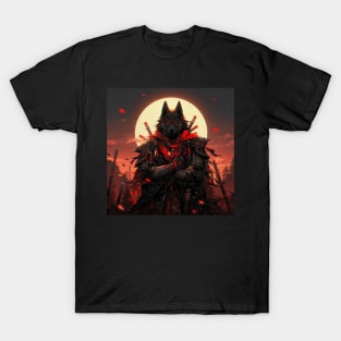 Wolf Samurai T-Shirt